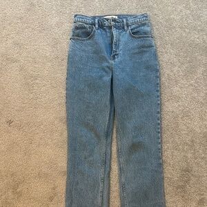 Abercrombie ultra high rise 90’s straight leg jeans